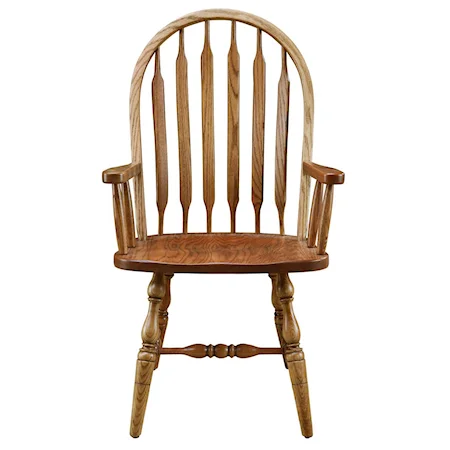 Customizable Jr. Bowback Arm Chair